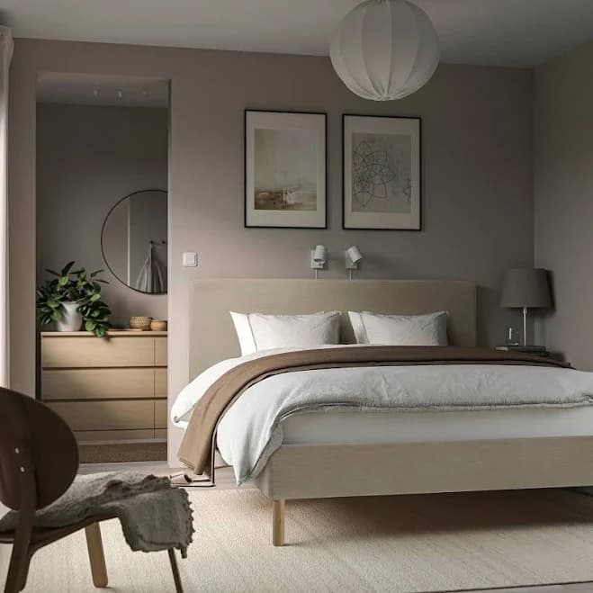 IKEA TÄRNKULLEN upholstered bed frame