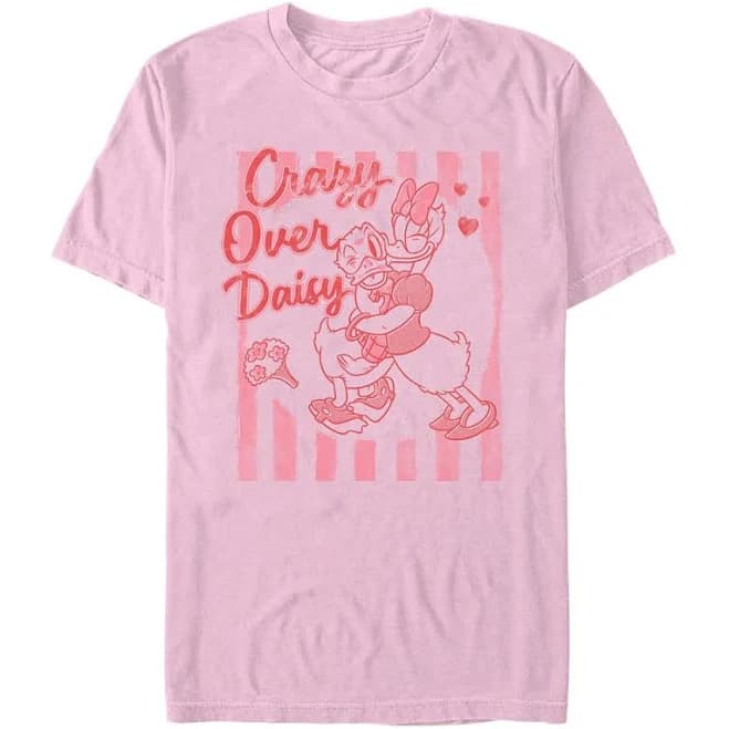 Donald and Daisy Duck Crazy Over Daisy T-Shirt