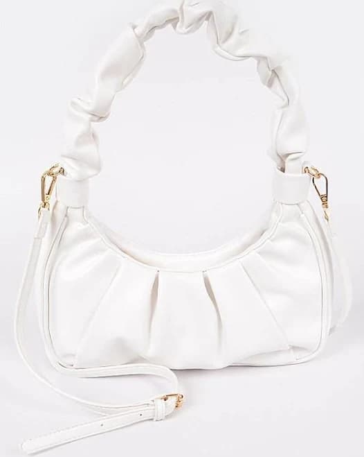 Simply Ruched Shoulder Bag