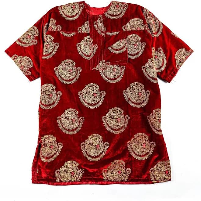 Red Traditional Nigerian Isiagu