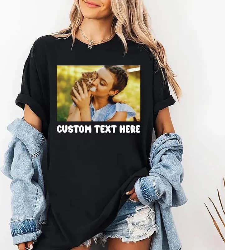 Custom Photo Unisex Short Sleeve T-Shirt