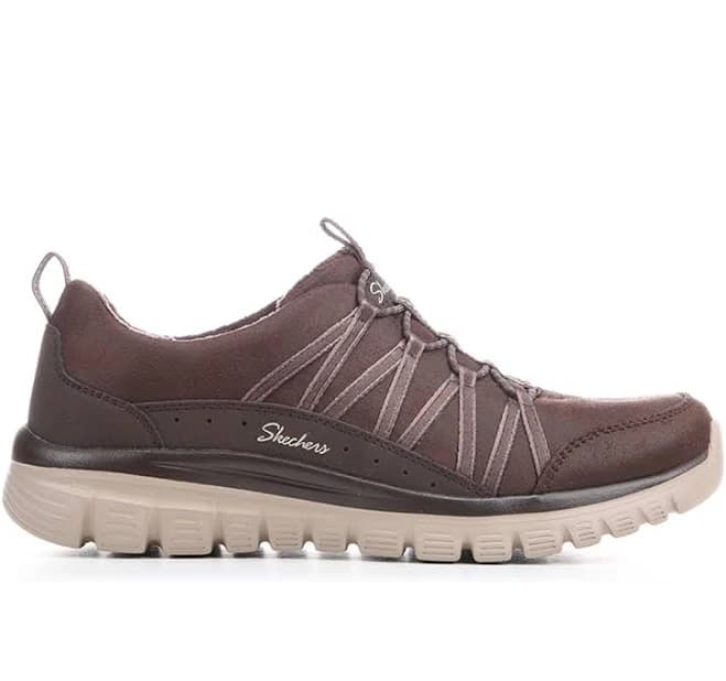 SKECHERS Women's Graceful Cozy Hug Slip-On Sneakers