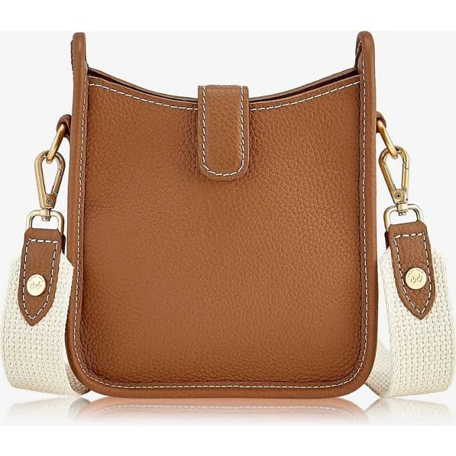 Gigi New York Ellie Pebble Leather Crossbody Bag