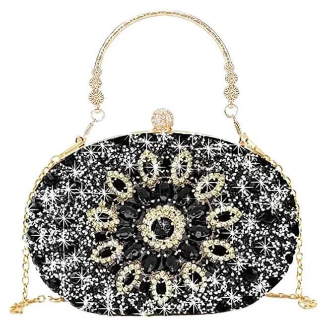 Crystal Hard Case Clutch
