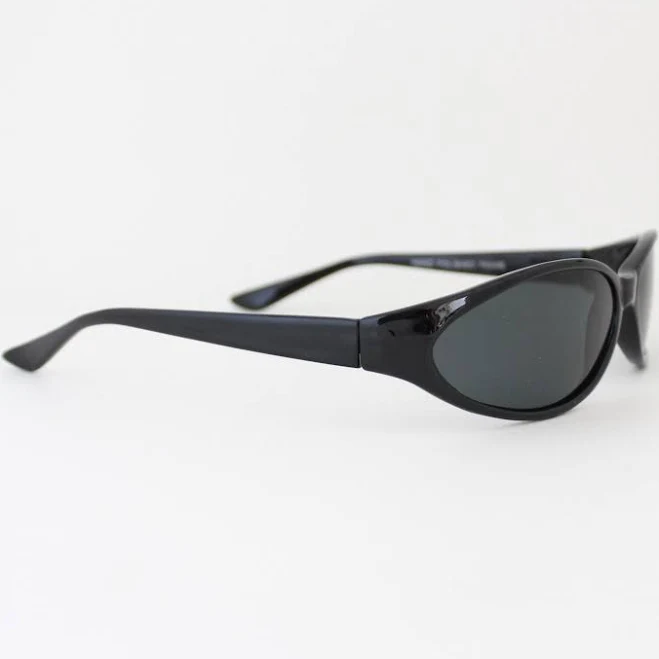 Vintage 90s Wraparound Oval Sunglasses
