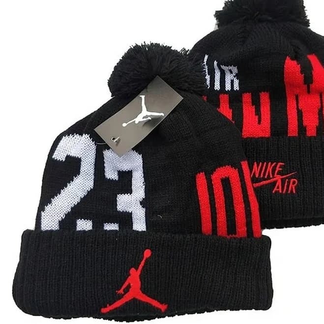 Air Jordan Knit Cuffed Beanie Men's {Free Shipping} - New Men | Color: Black | Size: s