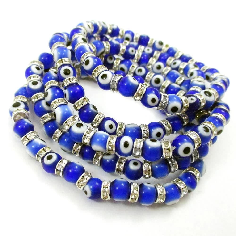 Adult Evil Eye Bracelet Good Luck Hamsa