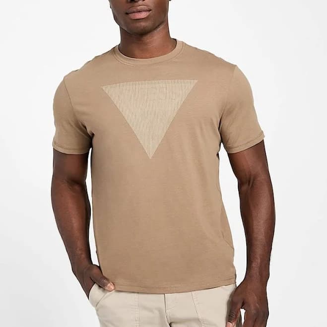 Guess Shirt male logo print