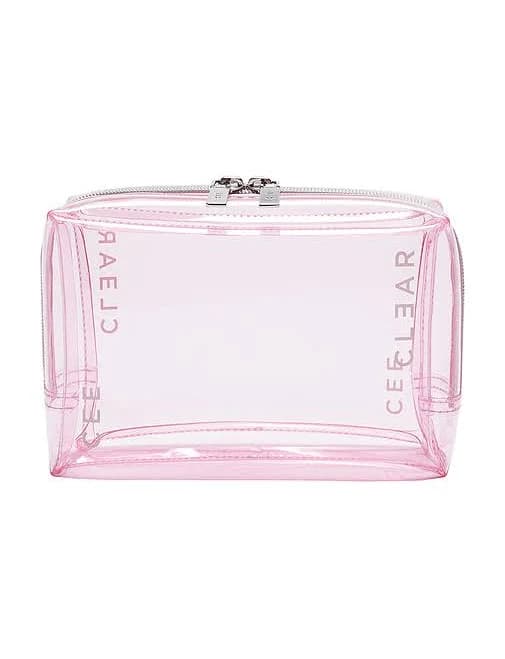 CEE CLEAR Small Cosmetic Case in Blush