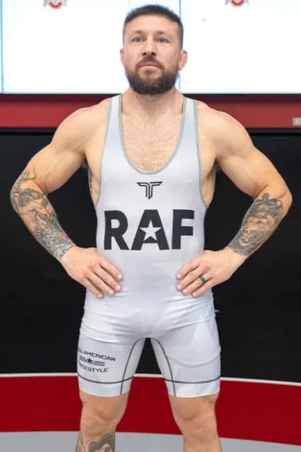 Real American Men's Freestyle Wrestling Singlet