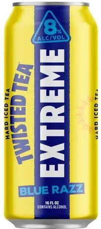 Twisted Tea Extreme Blue Razz Hard Iced Tea