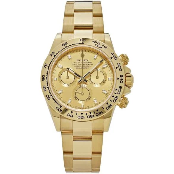 Rolex 116508 Daytona Dial Gold Men's