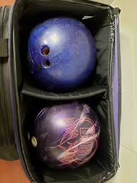 Strikeforce Eliminator Bowling Bag With Ebonite Maxim And DV8 Diva Balls c-x | eBay