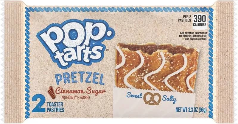 Pop-tarts Pretzel Breakfast Toaster Pastries Cinnamon Sugar