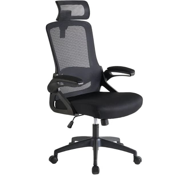 Ergonomic Mesh Office Chair with 3D Headrest