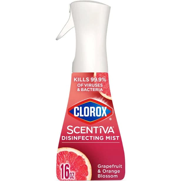 Clorox Scentiva Disinfecting Mist Grapefruit and Orange Blossom 16 fl oz