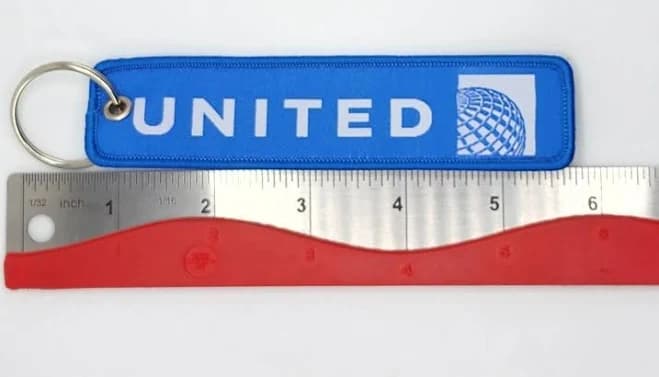 United Airlines Keychain