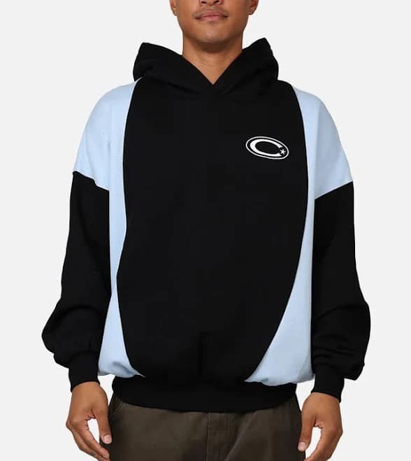 Carre Men's C-Star Panel Oversized Hoodie