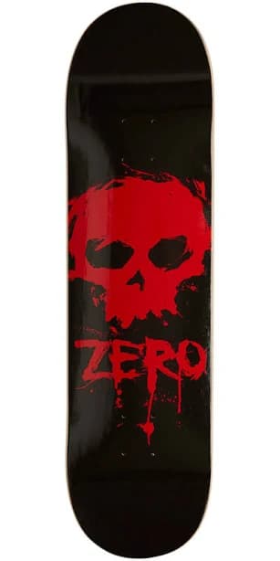 Zero Skateboards New Blood / Blood Skull Skateboard Deck