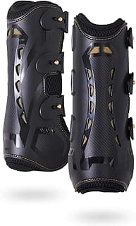 Kavallerie Classic Tendon Boots, Impact-Absorbing Material, Breathable & Evenly Distribute Pressure, Protect Tendon and Ligaments, Anti-Slip, Anti- Sore and Moisture Repellant Show Jumping Boots