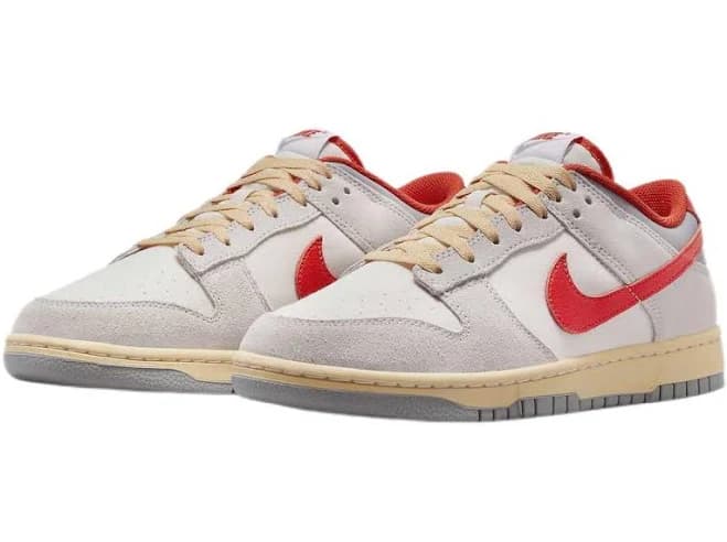 Nike Dunk Low White/gray/red 2023 Fj5429-133