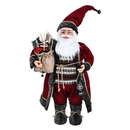 Standing Santa Claus Decorative Figure
