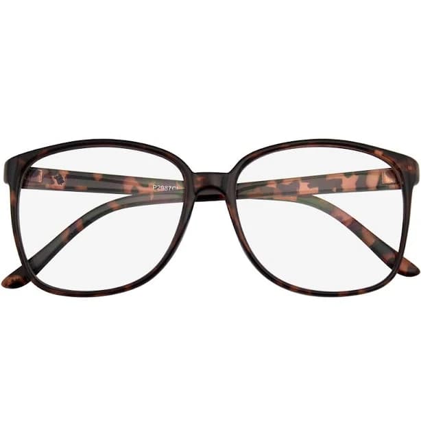 Emblem Eyewear Large Oversized Horn Rim Glasses