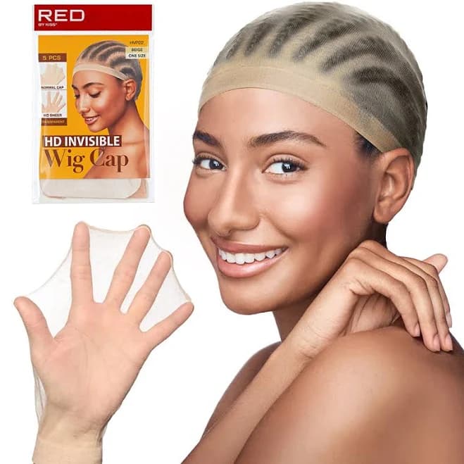 Red by Kiss HD Invisible Wig Cap (5pcs)