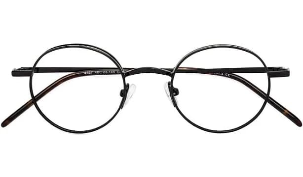 Pursue Narrow Retro-Vintage Round Eyeglasses