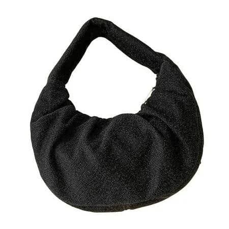 Women's Korean Style Ruched Dumplings Handbag