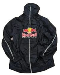 RARE Puma x Red Bull Racing Team Raincoat Hooded Zip Jacket Gives You Wings XL