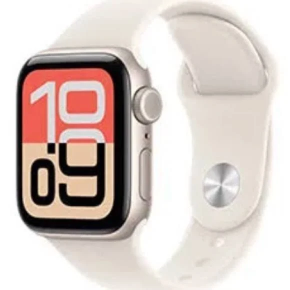Apple Other | Apple Watch With White Sport Band - Silver ( Adding More Pictures Later ) | Color: Silver | Size: Os | Pm-37498507's Closet