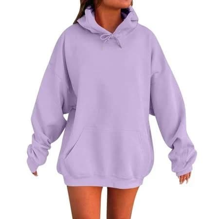 Women's Oversized Y2k Hoodie with Pockets