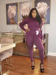 Plum Torture Legging Set – La Femme Rebelle Clothing