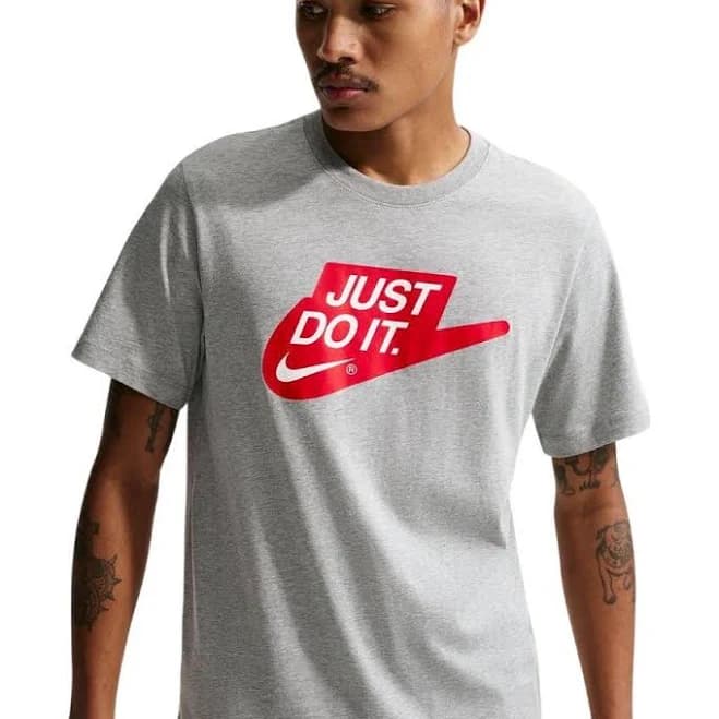 Nike Men's Just Do It Crew Neck Short Sleeve T-Shirt