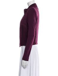 High Mock Neck Long Sleeve Sweatshirt w/ Tags - Purple Tops, Clothing - WHSIP20661 | The RealReal