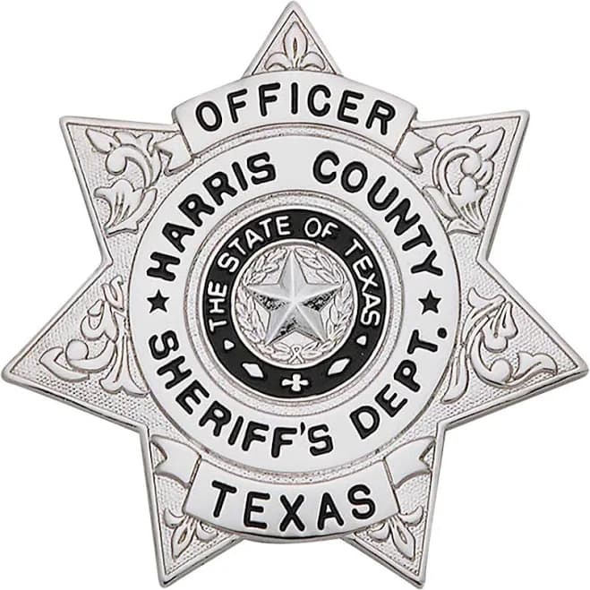 Badge and Wallet S609 Medium 7-Point Star Badge