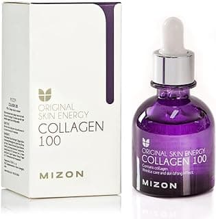 Marine Collagen 100 Ampoule Serum Korean Collagen Peptide Serum for Firming Skin Wrinkles Hydrating Anti Aging K-Beauty Serum with Adenosine Panthenol & Centella (1.01 fl oz)