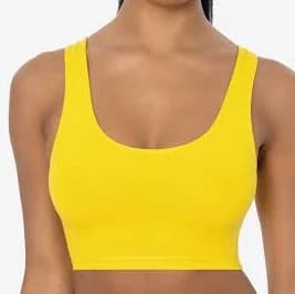 Cotton Spandex Tank Crop Top