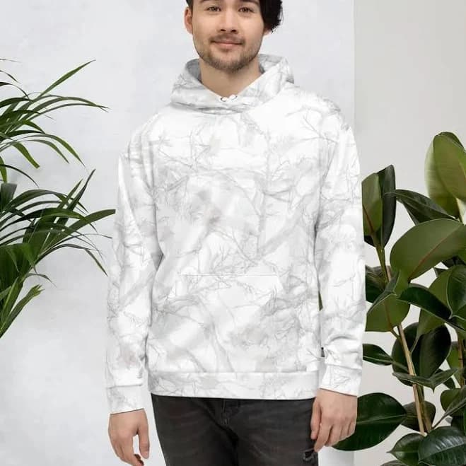 Mountain Mama Fleece-Lined Camo Hoodie