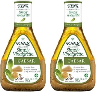 Ken's Simply CAESAR Vinaigrette 16 fl oz ( 2 Pack)