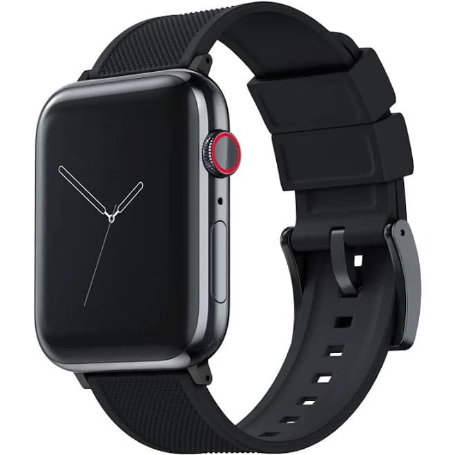 Apple Watch Elite Silicone Black Watch Band
