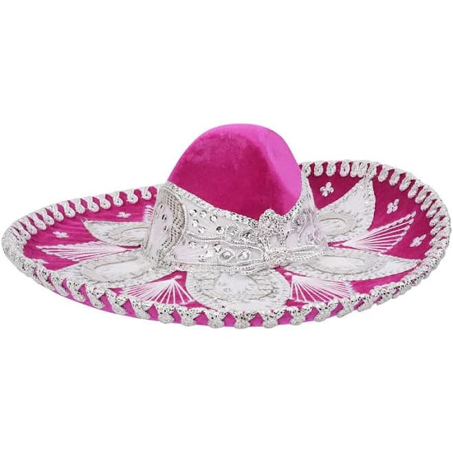 Fine Embroidery Mariachi Hat