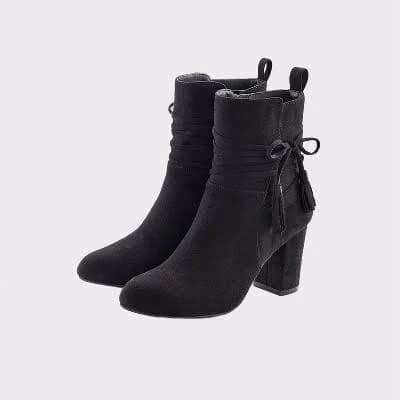 Lascana Women's Bow Detail Booties
