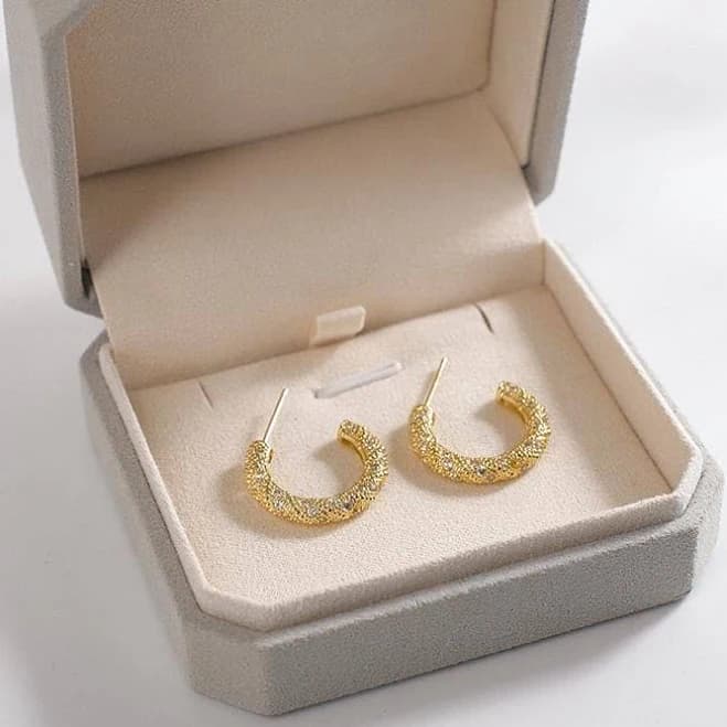 Tiny Huggie Earrings