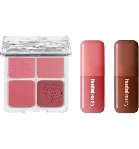 Huda Beauty Rose Berry Blush Filter Kit