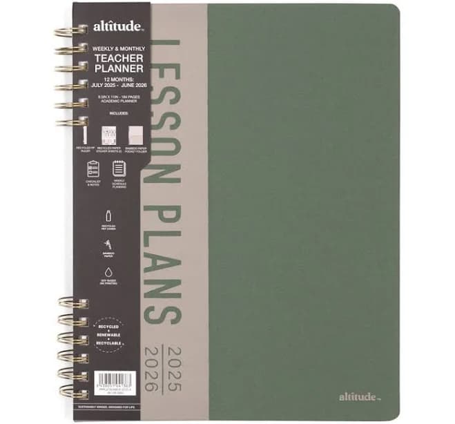 Target Altitude 8.5"x11" Weekly/Monthly Planner