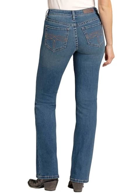 Women's Mid Rise Bootcut Jeans