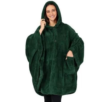 Pavilia Wearable Blanket for Adult Women Blanket Poncho