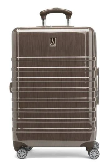 Travelpro Rollmaster Lite 2 24-inch Expandable Medium Checked Hardside Spinner Luggage